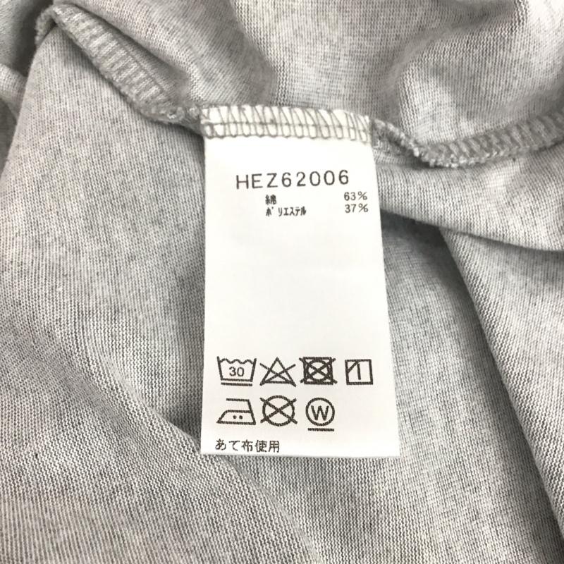 ヘリーハンセン HELLY HANSEN Tシャツ 半袖 hez62006 半袖カットソー プリントTシャツ クルーネックカットソー XL ロゴ、文字 灰 / グレー /  メンズ USED 古着 中古 10132386