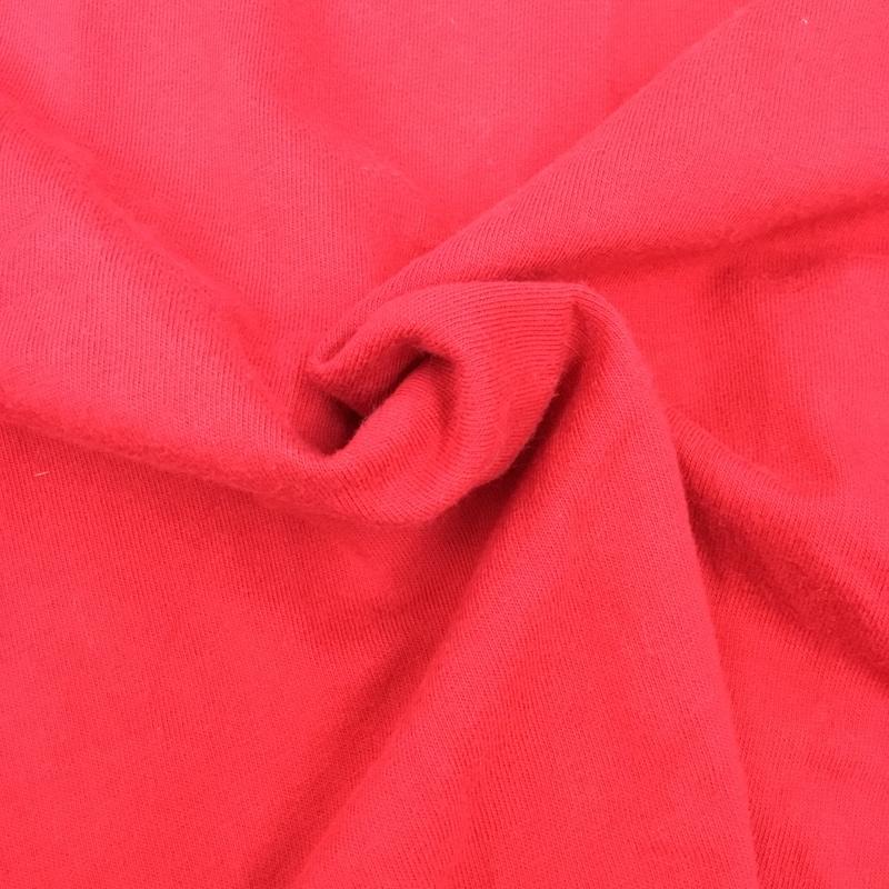 トミーヒルフィガー TOMMY HILFIGER Tシャツ 半袖 114-222900-720 クルーネック プリント XS ロゴ、文字 赤 / レッド /  メンズ USED 古着 中古 10111393