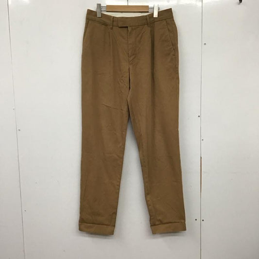 トミーヒルフィガー TOMMY HILFIGER パンツ チノパン チノパン ワイドパンツ カジュアルパンツ 32インチ 無地 茶 / ブラウン /  メンズ USED 古着 中古 10136635