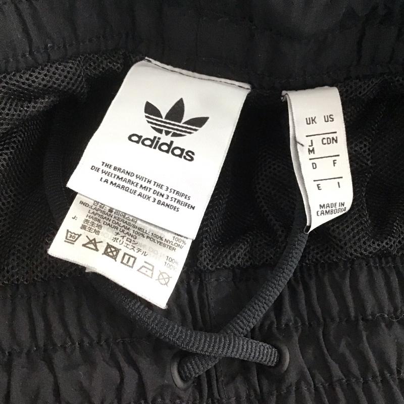 アディダス adidas パンツ ショートパンツ cw1305 スイムショーツ ハーフパンツ スポーツウェア M ロゴ、文字 黒 / ブラック /  メンズ USED 古着 中古 10140891