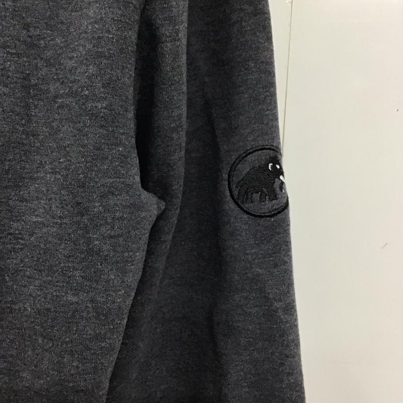 マムート Mammut パーカー 長袖 XS プリント チャコールグレー / チャコールグレー /  レディース USED 古着 中古 10142787