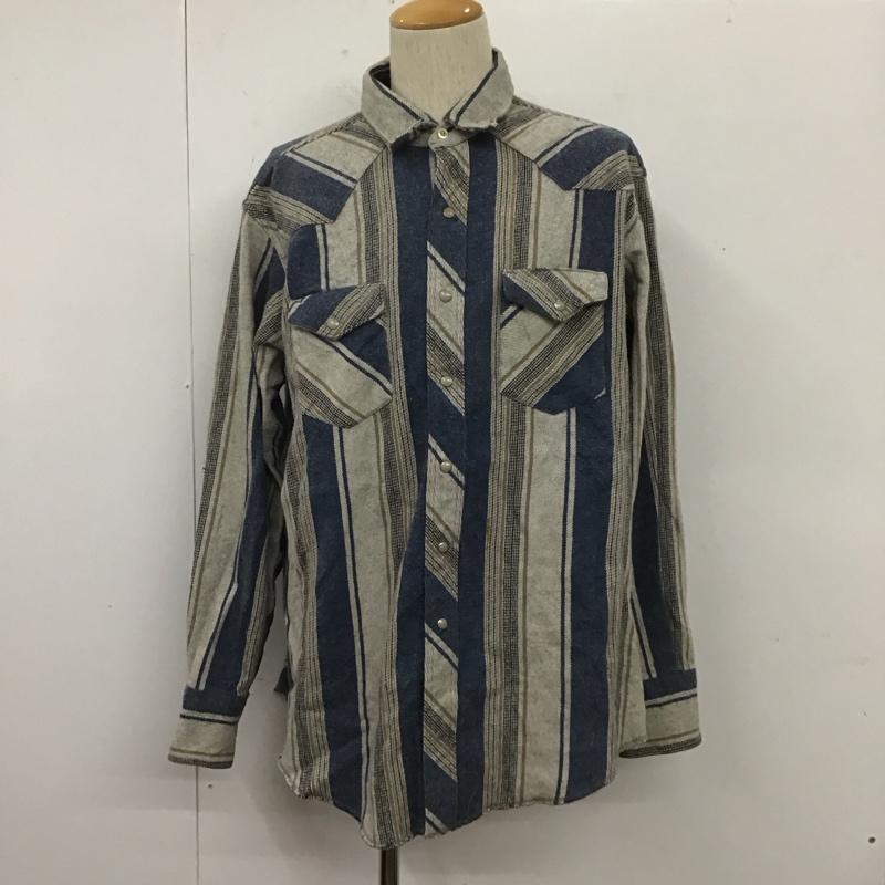 ラングラー Wrangler シャツ、ブラウス 長袖 チェック マルチカラー / マルチカラー /  メンズ USED 古着 中古 10106658