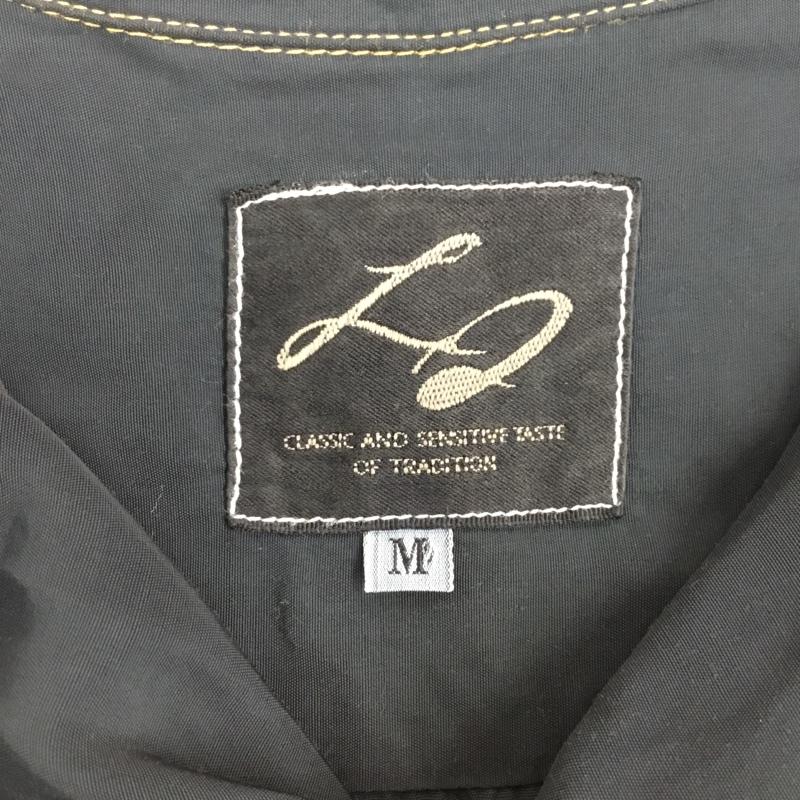 古着 USED シャツ、ブラウス 長袖 長袖シャツカラーシャツ カジュアルシャツ ポケットシャツ M 無地 黒 / ブラック /  メンズ USED 古着 中古 10106590