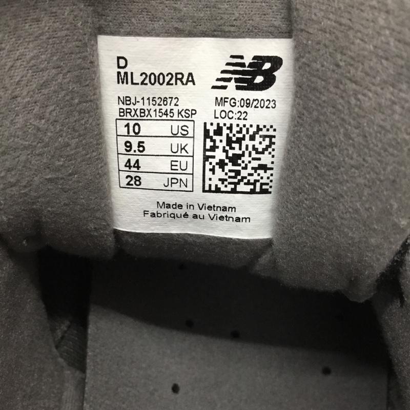 ニューバランス New Balance スニーカー スニーカー ML2002RA 28cm 箱有 28.0cm ロゴ、文字 灰 / グレー /  メンズ USED 古着 中古 10116630