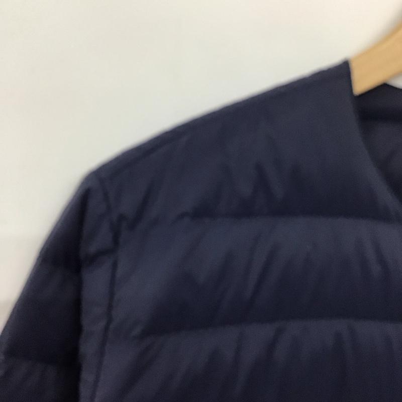 ビームス BEAMS ジャケット、上着 ジャケット、ブレザー 14f-bm052 ダウンジャケット アウター 前ボタン S 無地 紺 / ネイビー /  メンズ USED 古着 中古 10139448