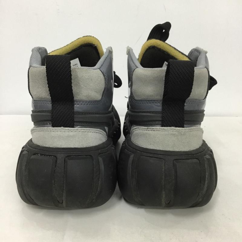 オニツカタイガー ONITSUKA TIGER スニーカー スニーカー 1183A796 DENTIGRE LL ハイカット 25cm 25.0cm  黒 / ブラック / X 灰 / グレー /  レディース USED 古着 中古 10147132