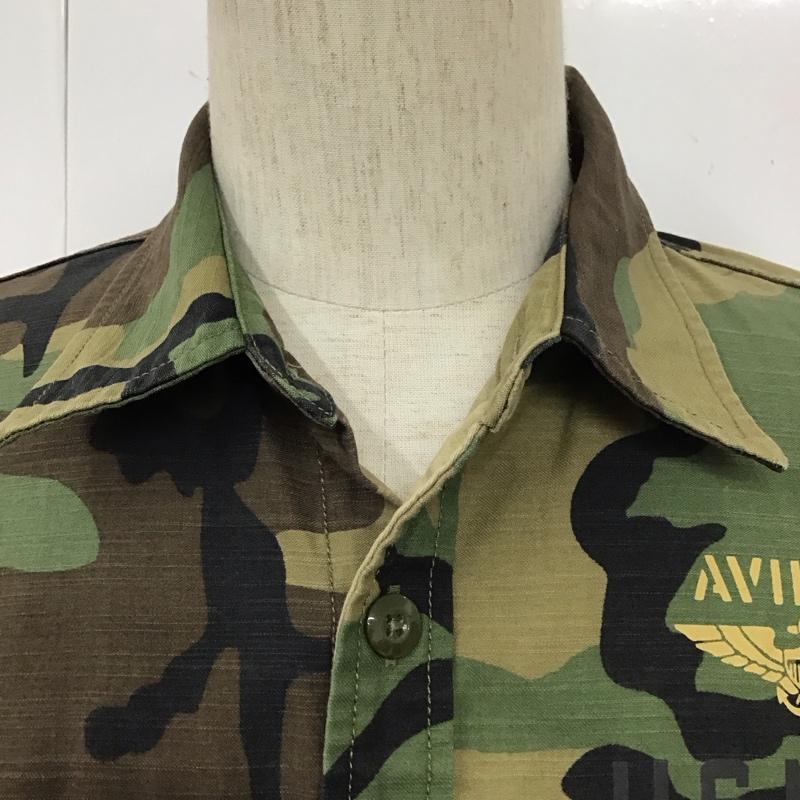 アヴィレックス AVIREX ジャケット、上着 ジャケット、ブレザー 6195169 迷彩ジャケット ミリタリージャケット カジュアルシャツ L カモフラージュ柄・迷彩 マルチカラー / マルチカラー /  メンズ USED 古着 中古 10110776