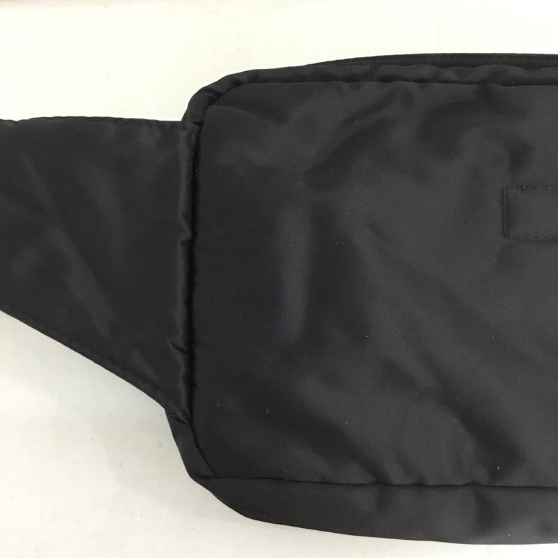 ポーター PORTER ウエストバッグ ウエストバッグ タンカー ヒップバッグ ボディバッグ ロゴ、文字 黒 / ブラック /  メンズ USED 古着 中古 10141662