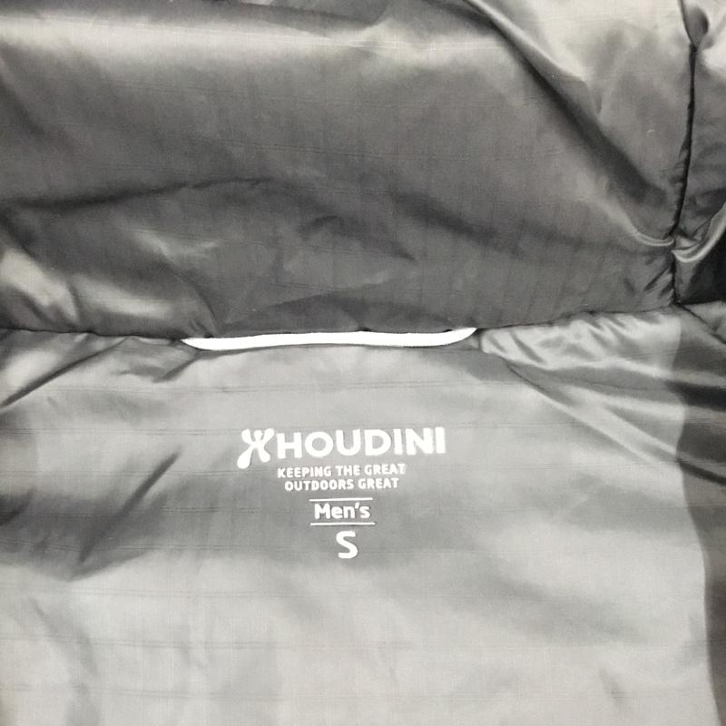 フーディニ HOUDINI ジャケット、上着 ジャンパー、ブルゾン ジップアップジャケット ジャンパー ジャケット カジュアルジャケット アウター S ロゴ、文字 黒 / ブラック /  メンズ USED 古着 中古 10115165
