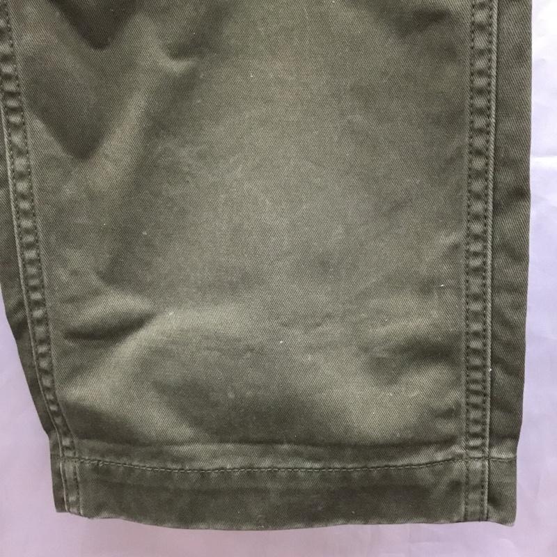 バックボーン BACK BONE パンツ チノパン BB13FW-P11 コットン タック入り L 無地 カーキ / カーキ /  メンズ USED 古着 中古 10119176