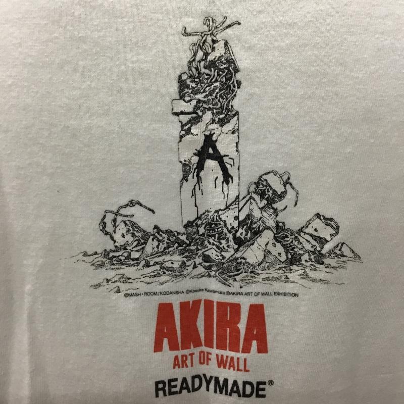 古着 USED Tシャツ 半袖 READY MADE AKIRA M キャラクター 白 / ホワイト /  メンズ USED 古着 中古 10117212