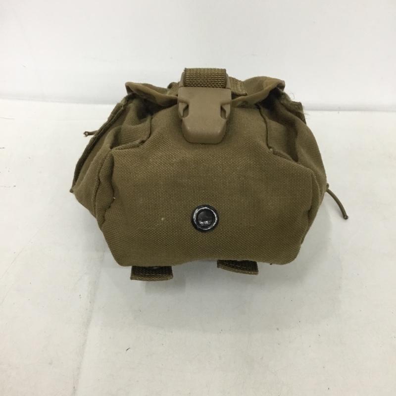 古着 USED バッグ バッグ ミリタリー キャンティーンポーチ 無地 茶 / ブラウン /  メンズ USED 古着 中古 10137423