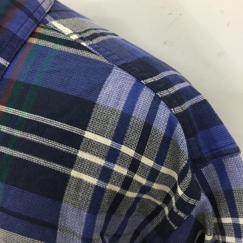 エルエルビーン L.L.Bean シャツ、ブラウス 半袖 COOL WEAVE コットン LL チェック マルチカラー / マルチカラー /  メンズ USED 古着 中古 10119758