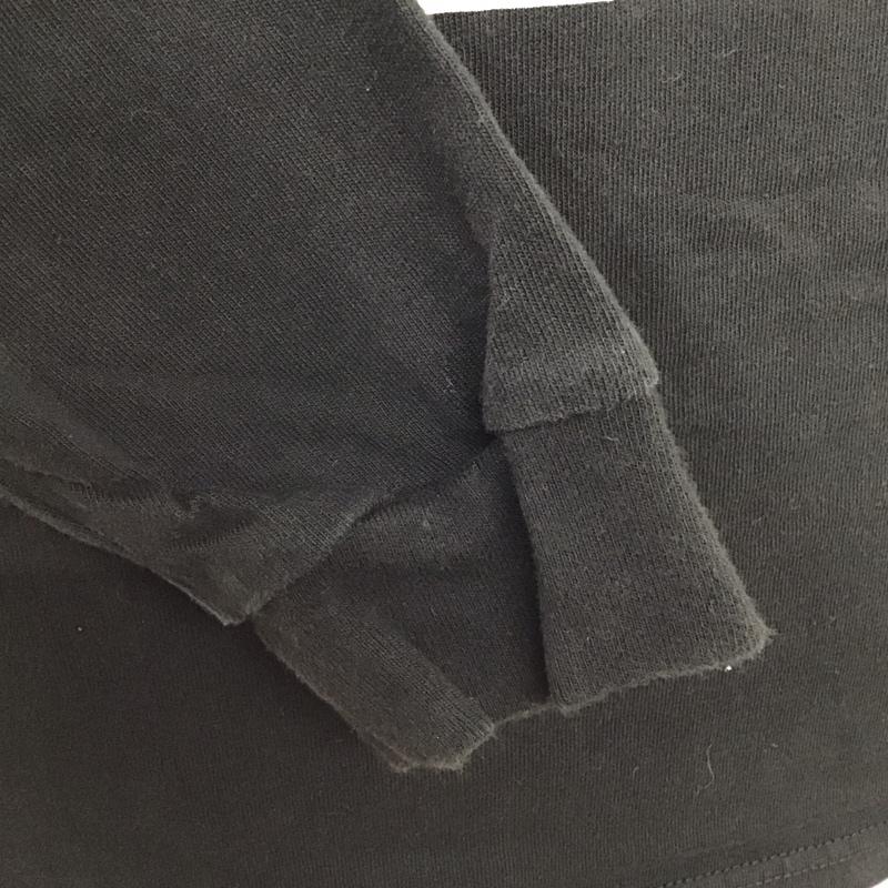 ステューシー STUSSY カットソー 長袖 長袖カットソー クルーネックカットソー ロングスリーブカットソー プリントTシャツ M プリント 黒 / ブラック /  メンズ USED 古着 中古 10119958