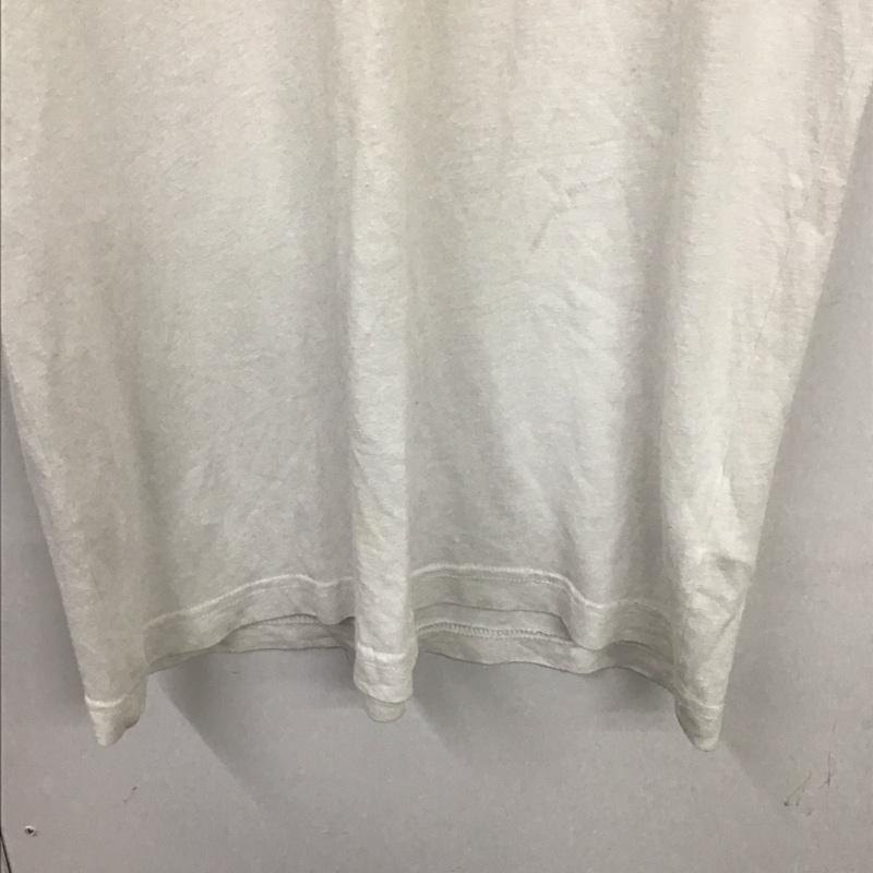 デウスエクスマキナ DEUS EX MACHINA Tシャツ 半袖 半袖カットソー プリントTシャツ クルーネックカットソー XS ロゴ、文字 白 / ホワイト /  メンズ USED 古着 中古 10132414