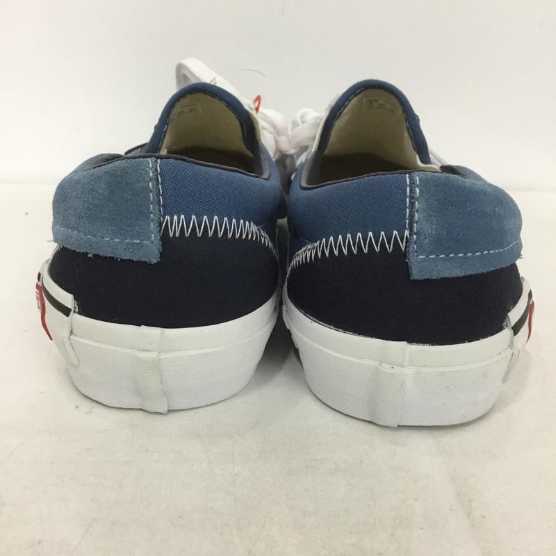 バンズ VANS スニーカー スニーカー 721454 スリッポン 28cm 28.0cm ロゴ、文字 紺 / ネイビー / X 白 / ホワイト /  メンズ USED 古着 中古 10141551
