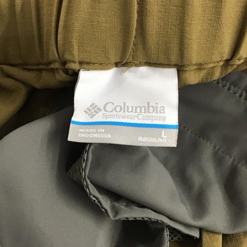 コロンビア Columbia パンツ ショートパンツ 119 pm4905 七分丈パンツ ブルーステムニーパンツ L 無地 カーキ / カーキ /  メンズ USED 古着 中古 10133214