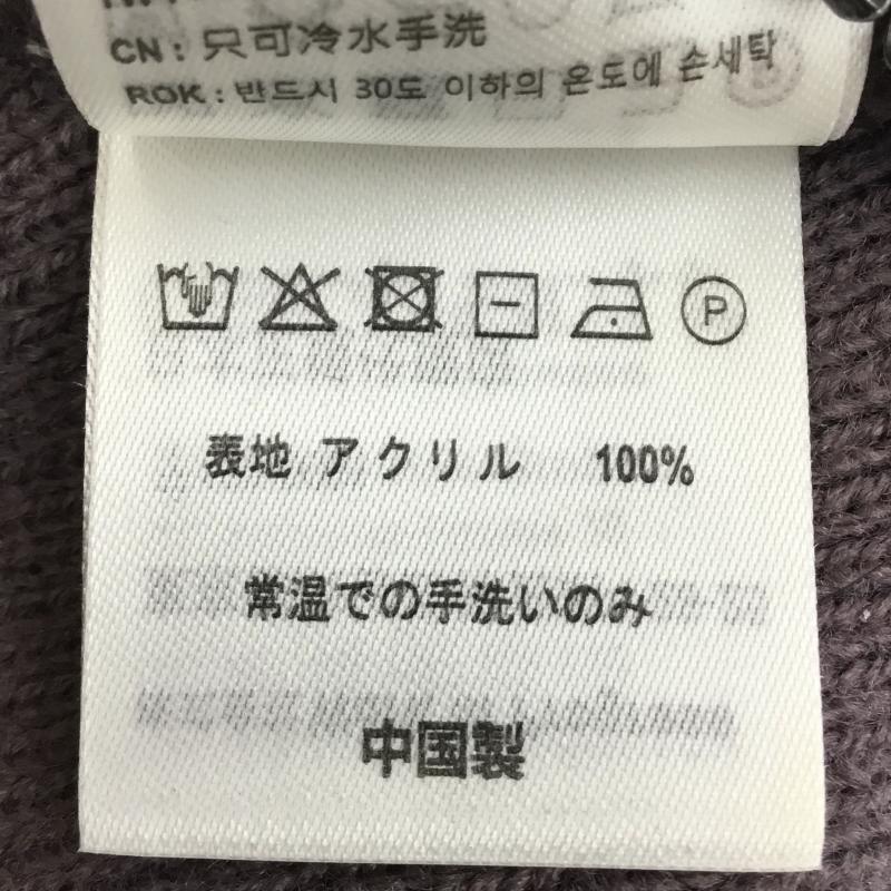 カーハート Carhartt 帽子 ニット帽 FREE ロゴ、文字 紫 / パープル /  メンズ USED 古着 中古 10136541
