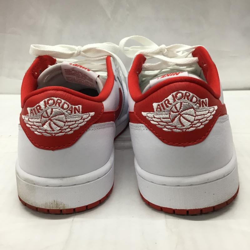 ナイキ NIKE スニーカー スニーカー CZ0790-161 JORDAN BRAND AIR JORDAN 1 RETRO LOW OG 27cm 箱有 27.0cm ロゴ、文字 白 / ホワイト / X 赤 / レッド /  メンズ USED 古着 中古 10115565