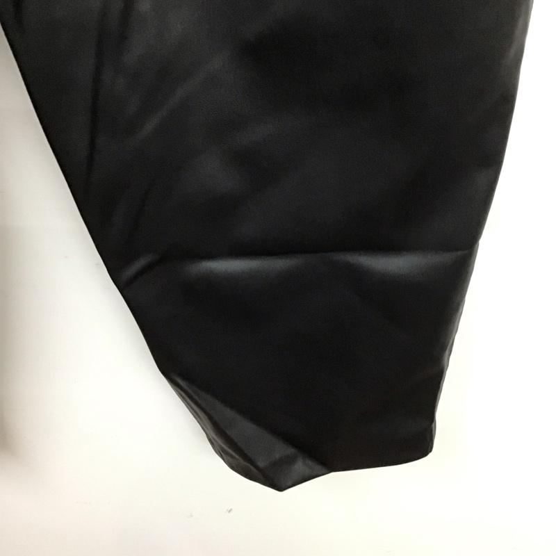 ザラ ZARA ボトムス ボトムス 4387 281 800 フェイクレザーパンツ タグ付き 40 無地 黒 / ブラック /  レディース USED 古着 中古 10129116