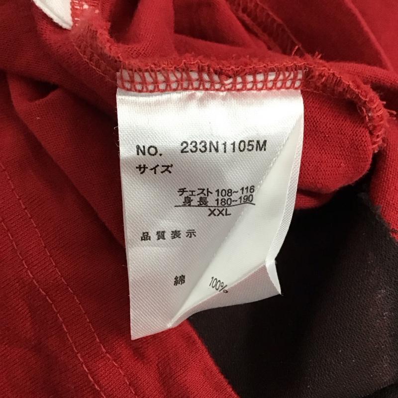 ノートン Norton カットソー 長袖 長袖カットソー プリントカットソー クルーネック XXL ロゴ、文字 赤 / レッド /  メンズ USED 古着 中古 10149527