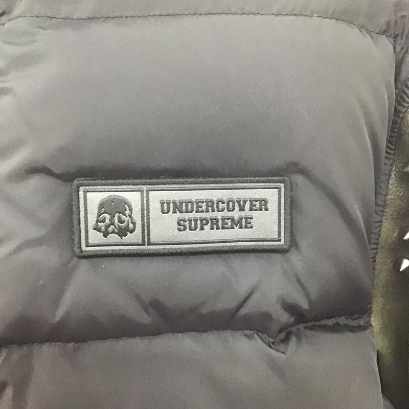 シュプリーム Supreme ジャケット、上着 ダウンジャケット UNDER COVER 23SS Puffer Jacket スタッズ 袖レザー L ロゴ、文字 黒 / ブラック /  メンズ USED 古着 中古 10107061