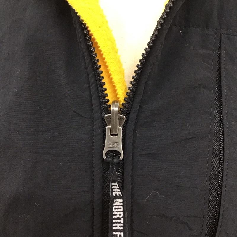 ザノースフェイス THE NORTH FACE ジャケット、上着 ジャンパー、ブルゾン ジップアップジャケット ジャンパー フリースジャケット M ロゴ、文字 黄 / イエロー /  メンズ USED 古着 中古 10115929
