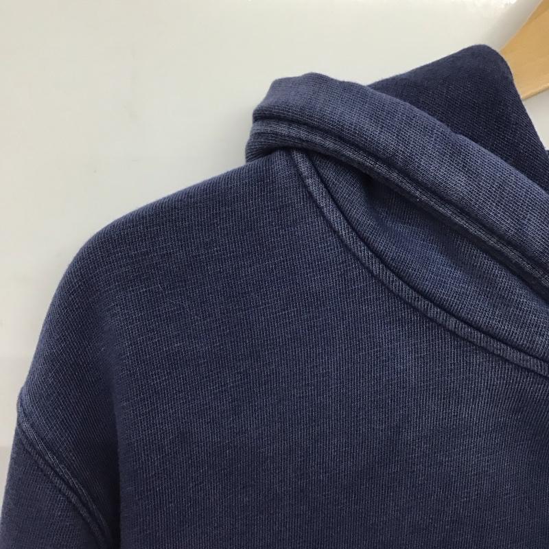 ポロバイラルフローレン Polo by RALPH LAUREN パーカー 長袖 長袖パーカー プルオーバーパーカー スウェット L ロゴ、文字 紺 / ネイビー /  メンズ USED 古着 中古 10150067