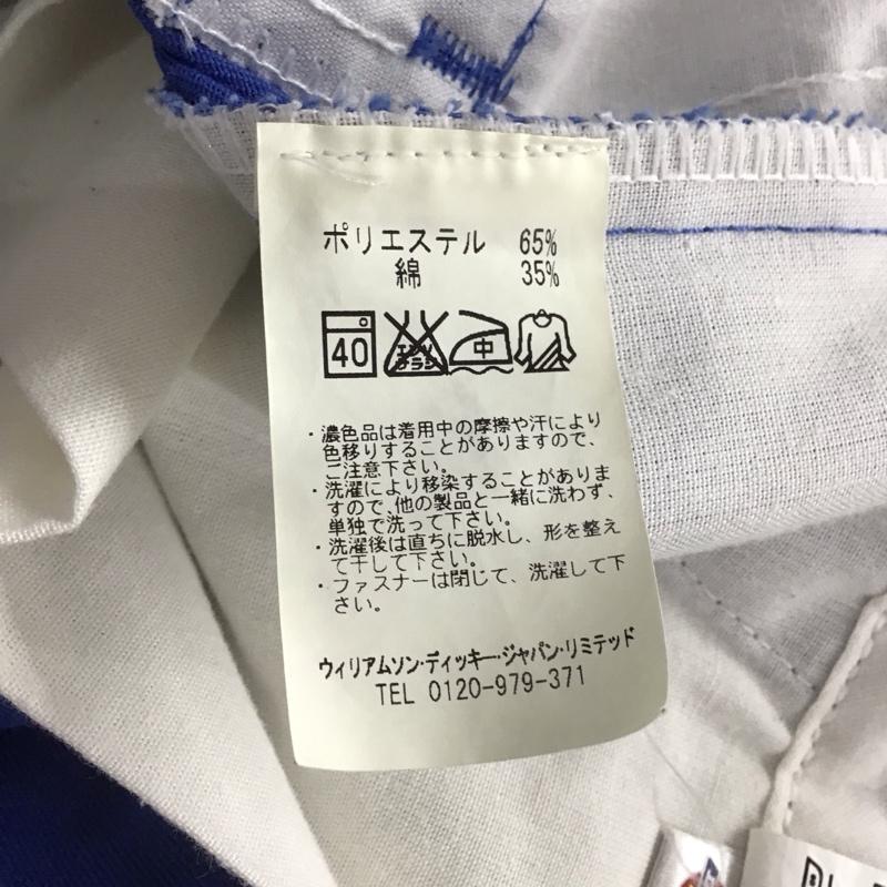 ディッキーズ Dickies パンツ ワークパンツ、ペインターパンツ ワークパンツ ワイドパンツ カジュアルパンツ 40 ロゴ、文字 青 / ブルー /  メンズ USED 古着 中古 10148323