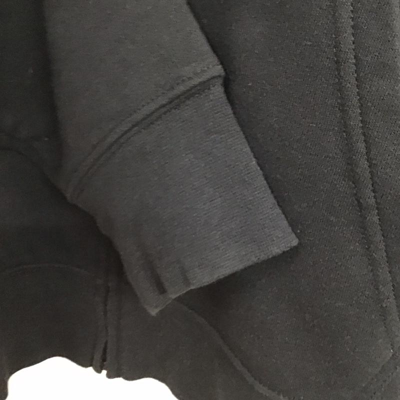 ザノースフェイス THE NORTH FACE パーカー 長袖 ジップアップパーカー 長袖パーカー カジュアルジャケット L ロゴ、文字 黒 / ブラック /  メンズ USED 古着 中古 10140823