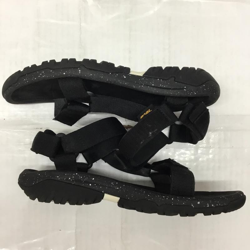 テバ Teva サンダル サンダル 1109949 ハリケーン スポーツサンダル 26cm 26.0cm ロゴ、文字 黒 / ブラック /  メンズ USED 古着 中古 10114719