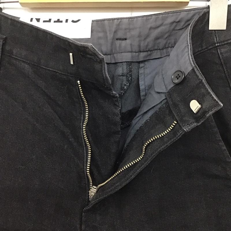 シテン CITEN パンツ デニム、ジーンズ 4214-199-001 M 無地 黒 / ブラック /  レディース USED 古着 中古 10133807