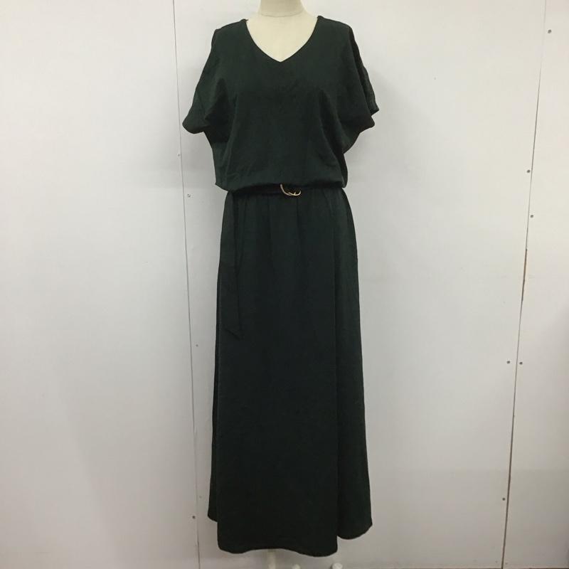 アーバンリサーチロッソ URBAN RESEARCH ROSSO ワンピース ロングスカート FREE 無地 緑 / グリーン /  レディース USED 古着 中古 10108103