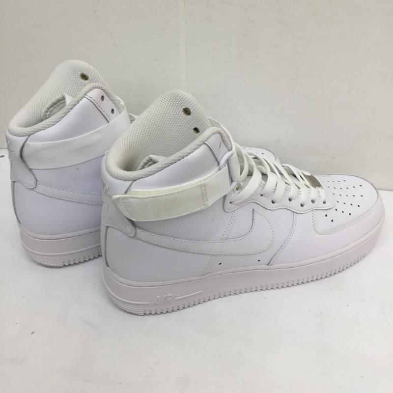 ナイキ NIKE スニーカー スニーカー AIR FORCE 1 HIGH  07 エア フォース 1 ハイ  07 CW2290-111 28.0cm ロゴ、文字 白 / ホワイト /  メンズ USED 古着 中古 10107269