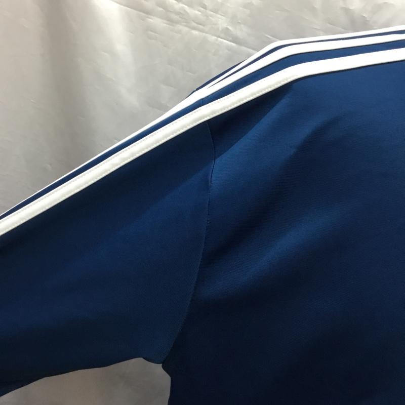 アディダス adidas ジャケット、上着 ジャンパー、ブルゾン dv1529 FIREBIRDTRACKTOP ジップアップジャケット ジャージ ロゴ、文字 青 / ブルー /  メンズ USED 古着 中古 10121979