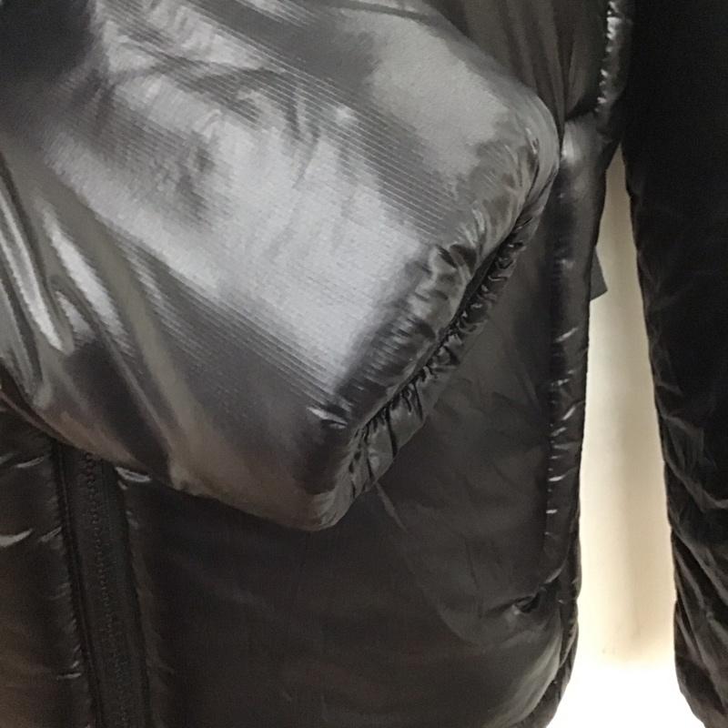 ザノースフェイス THE NORTH FACE ジャケット、上着 ジャンパー、ブルゾン ny81408z ダウンジャケット ジップアップジャケット アウター L ロゴ、文字 黒 / ブラック /  メンズ USED 古着 中古 10119152