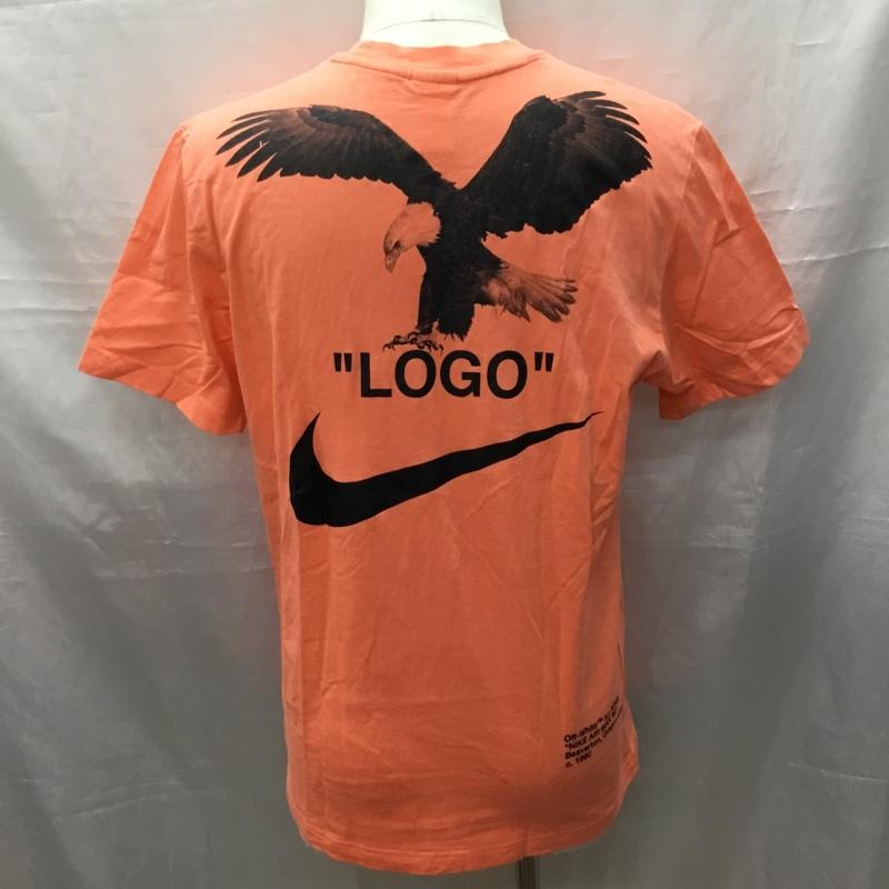 ナイキ NIKE Tシャツ 半袖 bq0827-680 オフホワイトNRGA6Tシャツ 半袖カットソー プリントTシャツ M プリント 橙 / オレンジ /  メンズ USED 古着 中古 10116596