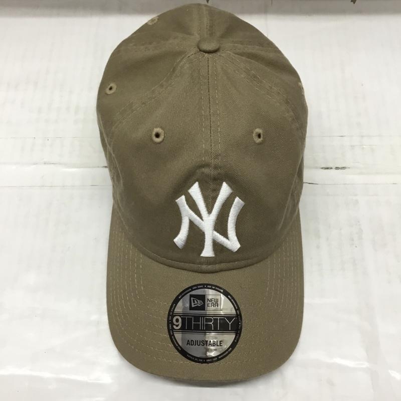 ニューエラ NEW ERA 帽子 キャップ 9THIRTY NY ロゴ、文字 ベージュ / ベージュ /  メンズ USED 古着 中古 10119670