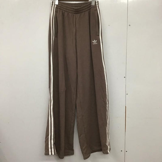 アディダス adidas ボトムス ボトムス スウェットパンツ M 無地 茶 / ブラウン /  レディース USED 古着 中古 10139353