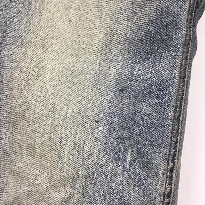 グリップスワニー GRIP SWANY パンツ デニム、ジーンズ GSP-99 NO.164 野外洋袴 ヒロシ特別モデル タグ付き FIELD DENIM PANTS M ダメージ加工 青 / ブルー /  メンズ USED 古着 中古 10117970