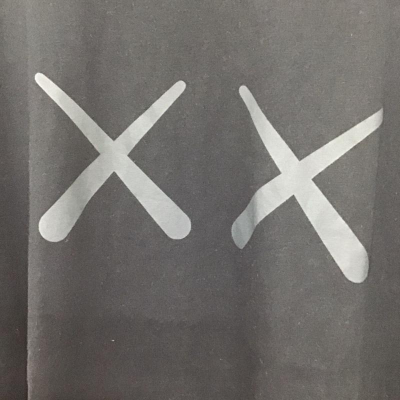 ユニクロ UNIQLO Tシャツ 半袖 341-476352 KAWS Warhol 半袖カットソー プリントTシャツ プリント 黒 / ブラック /  メンズ USED 古着 中古 10132337