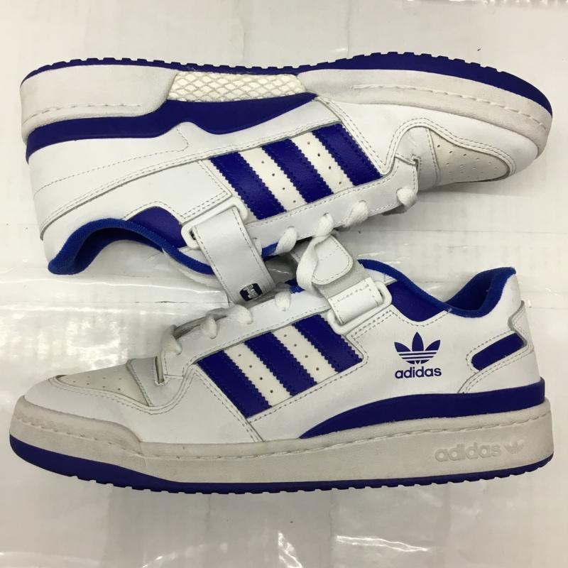アディダス adidas スニーカー スニーカー FY7756 FORUM LOW 26.5cm 箱有 26.5cm ロゴ、文字 白 / ホワイト / X 青 / ブルー /  メンズ USED 古着 中古 10107847