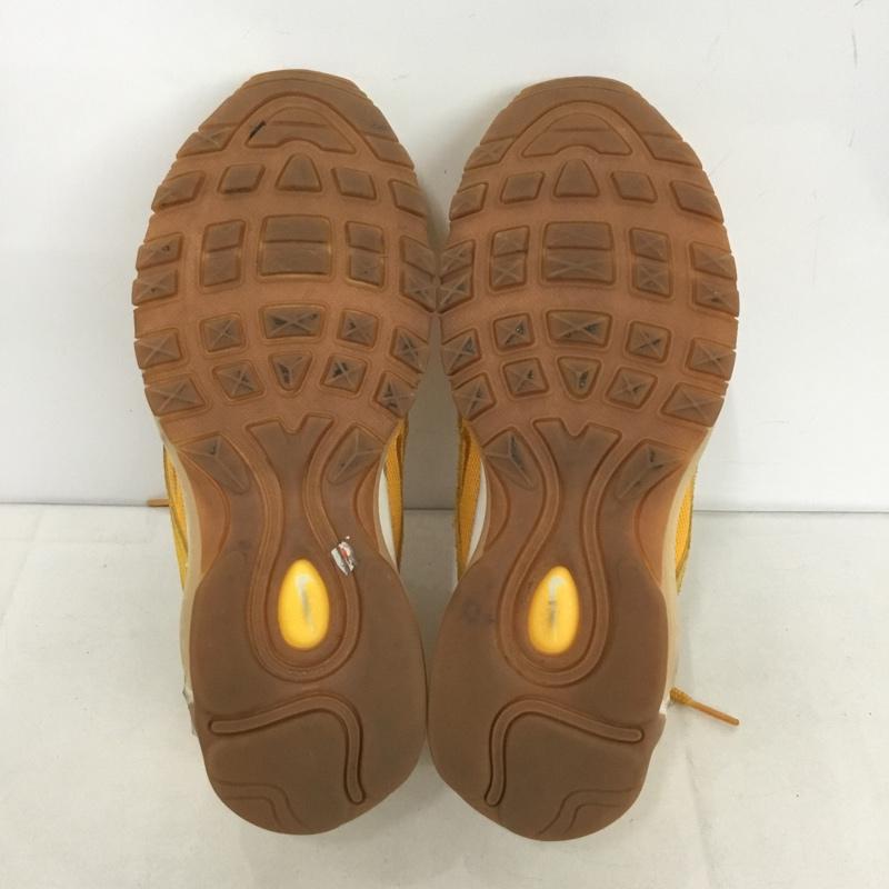 ナイキ NIKE スニーカー スニーカー 917646-700 W AIR MAX 97 PRM 23.5cm 23.5cm ワンポイント 黄 / イエロー / X 白 / ホワイト /  レディース USED 古着 中古 10141554