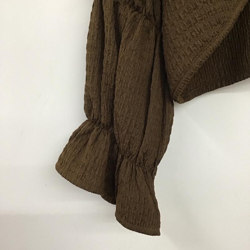 アルシーヴ archives カーディガン 長袖 M 無地 茶 / ブラウン /  レディース USED 古着 中古 10138162