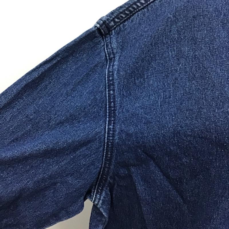 マウジー MOUSSY ワンピース ロングスカート 0109sa11-0300 フリンジデニムワンピース シャツワンピース FREE 無地 インディゴ / インディゴ /  レディース USED 古着 中古 10115743