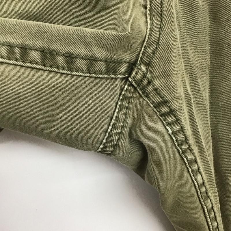 トミーヒルフィガー TOMMY HILFIGER パンツ ワークパンツ、ペインターパンツ 32インチ 無地 カーキ / カーキ /  メンズ USED 古着 中古 10146829