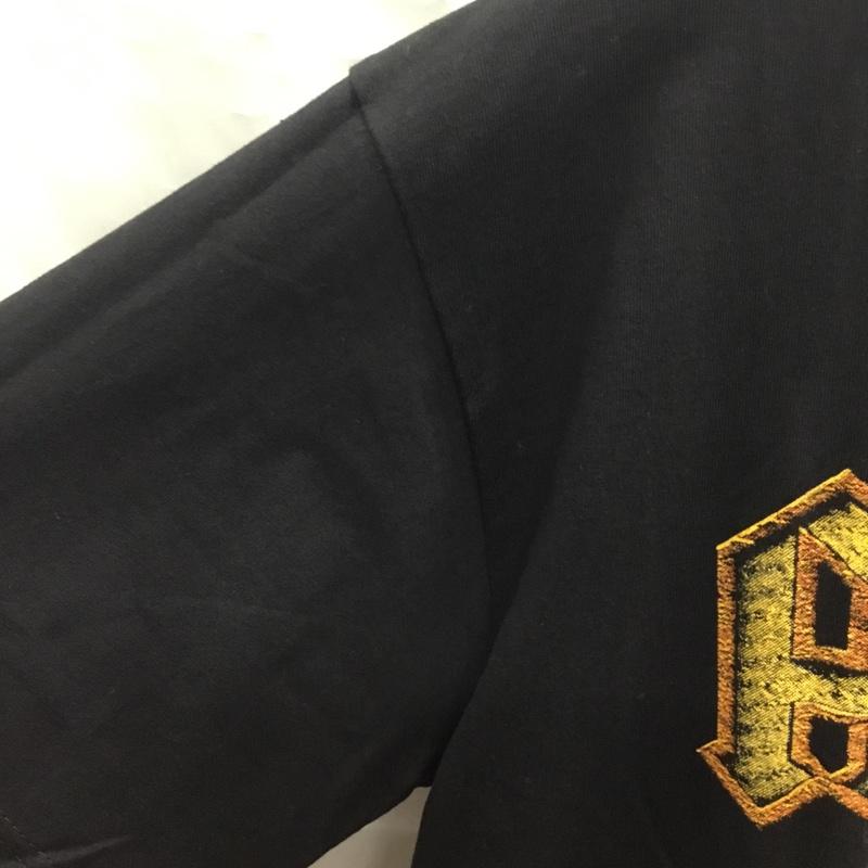 古着 USED Tシャツ 半袖 半袖カットソー プリントTシャツ クルーネックカットソー バンドTシャツ L プリント 黒 / ブラック /  メンズ USED 古着 中古 10108370