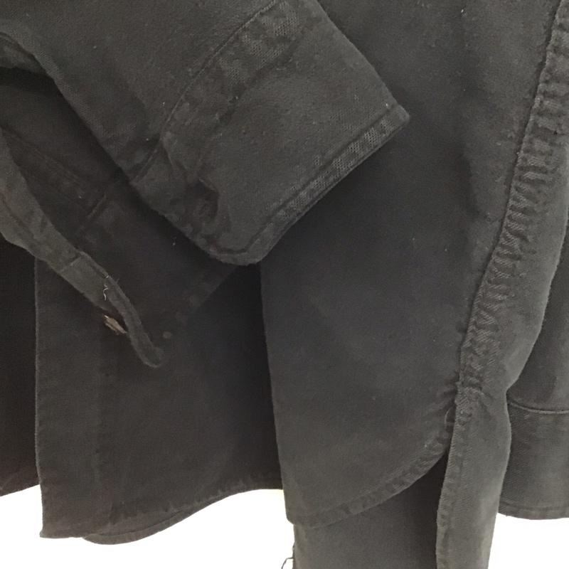 ウールリッチ WOOLRICH シャツ、ブラウス 長袖 長袖シャツ 無地シャツ カラーシャツ 無地 黒 / ブラック /  メンズ USED 古着 中古 10146988