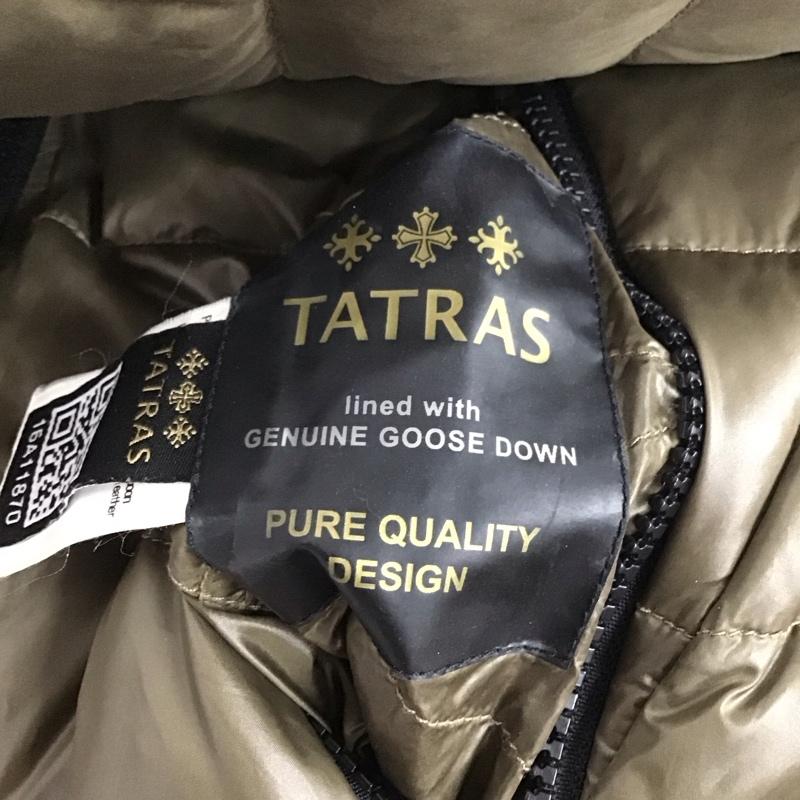 タトラス TATRAS ジャケット、上着 ダウンジャケット LTA6RB4349 リバーシブルダウンジャケット 1 無地 黒 / ブラック /  レディース USED 古着 中古 10143847
