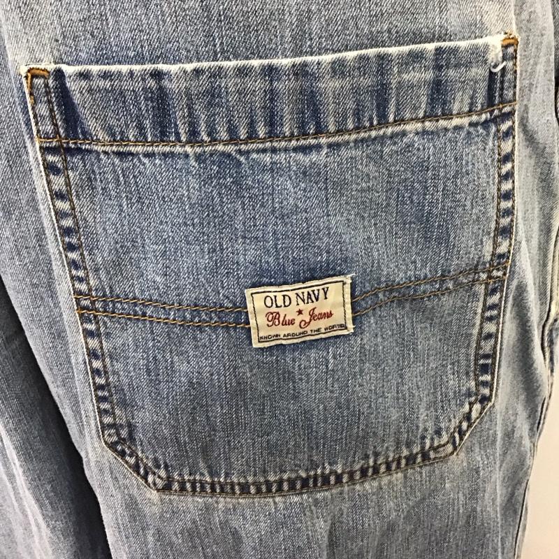 オールドネイビー OLD NAVY サロペット・オーバーオール サロペット、オーバーオール オーバーオール オールインワン デニムスカート つなぎ サロペット ロングスカート 無地 インディゴ / インディゴ /  メンズ USED 古着 中古 10116404
